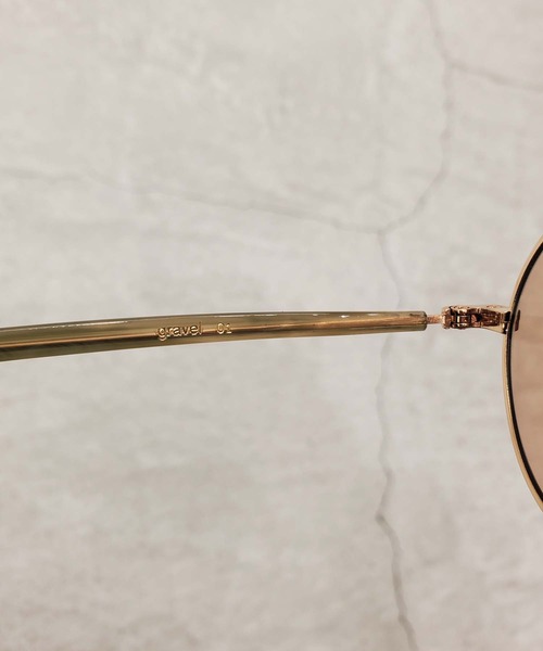 【極美品】kearny サングラス gravel-1 ラウンド型 グリーン 希少 中古・古着通販】KEARNY (カーニー) サングラス / gravel-7