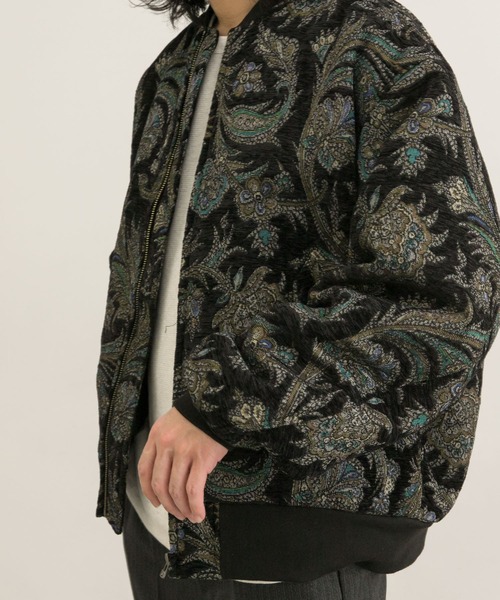 URBAN RESEARCH(アーバンリサーチ)の「URBAN RESEARCH iD ゴブランシェニール織ブルゾン(ブルゾン・メンズ・ネイビー/ブラック・MEDIUM/LARGE)」の15枚目の写真