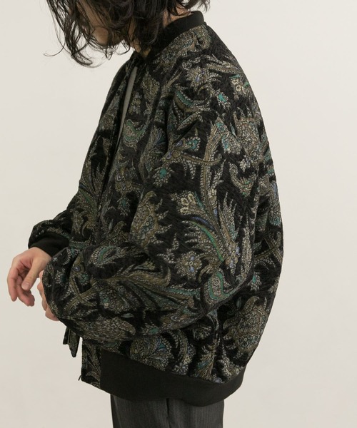 URBAN RESEARCH(アーバンリサーチ)の「URBAN RESEARCH iD ゴブランシェニール織ブルゾン(ブルゾン・メンズ・ネイビー/ブラック・MEDIUM/LARGE)」の16枚目の写真
