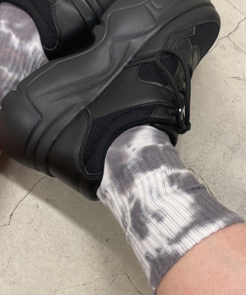 WEGO（ウィゴー）の「WEGO/タイダイソックス（ソックス/靴下・レディース・グリーン/オレンジ/ブルー/ブラック/ブラウン/ライトピンク/オレンジ系その他・23-25cm）」の14枚目の写真