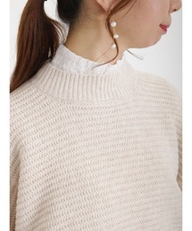 Te chichi | シャーリングハイネックカットソー(Tシャツ/カットソー)