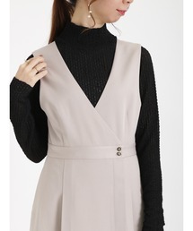 Te chichi | シャーリングハイネックカットソー(Tシャツ/カットソー)