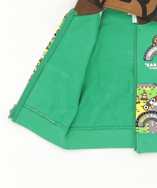 A BATHING APE（アベイシングエイプ）の「BABY MILO RACING MILO FACE