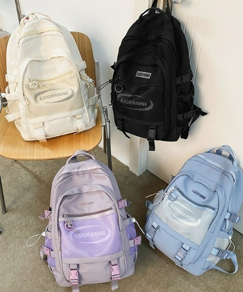 .KOM(ドットコム)の「A'GEM/9 × .kom『.kom/ドットケーオーエム』バックパック ③(バックパック/リュック・メンズ・ブラック/ホワイト/パープル/ブルー・FREE)」の11枚目の写真