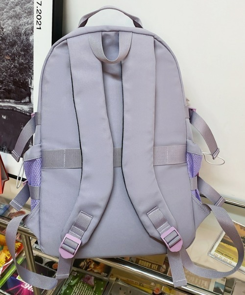 .KOM(ドットコム)の「A'GEM/9 × .kom『.kom/ドットケーオーエム』バックパック ③(バックパック/リュック・メンズ・ブラック/ホワイト/パープル/ブルー・FREE)」の15枚目の写真