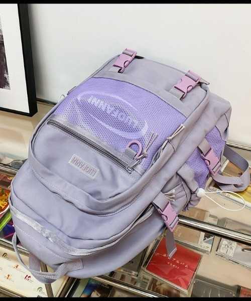 .KOM(ドットコム)の「A'GEM/9 × .kom『.kom/ドットケーオーエム』バックパック ③(バックパック/リュック・メンズ・ブラック/ホワイト/パープル/ブルー・FREE)」の17枚目の写真