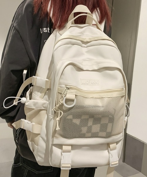 .KOM(ドットコム)の「A'GEM/9 × .kom『.kom/ドットケーオーエム』バックパック ③(バックパック/リュック・メンズ・ブラック/ホワイト/パープル/ブルー・FREE)」の16枚目の写真