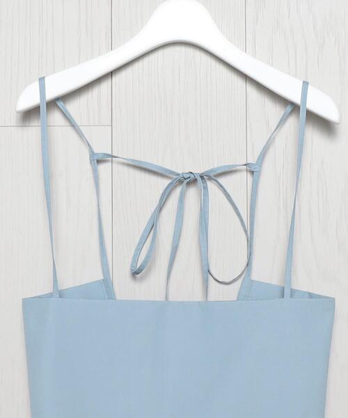H BEAUTY&YOUTH UNITED ARROWS(エイチビューティーアンドユースユナイテッドアローズ)の「<H>COTTON CAMISOLE/キャミソール(キャミソール・レディース・ブラック/グレー・FREE)」の8枚目の写真