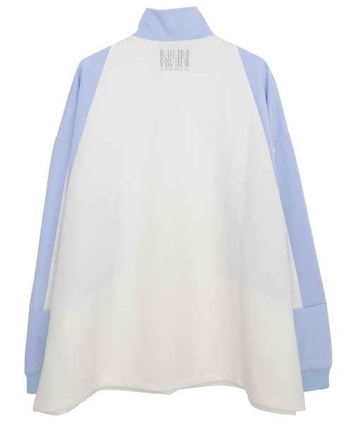 ililil/イルイルイル』淡色切り替えジャージ ililil淡色切り替え