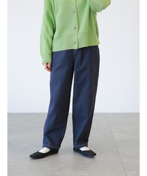 ehka sopo | ウエストフリルテーパードパンツ(その他パンツ)