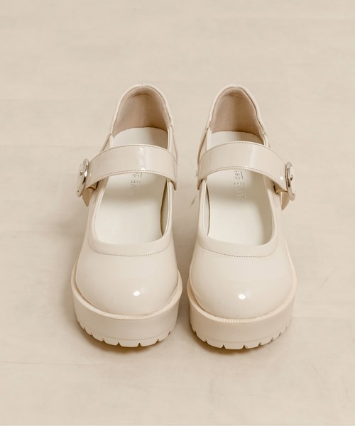 タンク底ストラップシューズ（パンプス）｜OLIVE des OLIVE