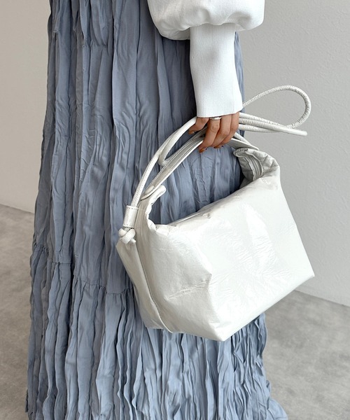 w closet（ダブルクローゼット）の「2WAYショルダーバッグ（ショルダーバッグ・レディース・サックスブルー/ブラック/ホワイト・FREE）」の2枚目の写真