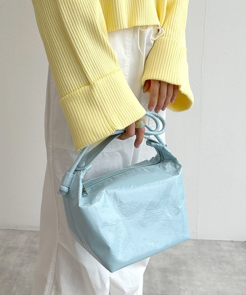 w closet（ダブルクローゼット）の「2WAYショルダーバッグ（ショルダーバッグ・レディース・サックスブルー/ブラック/ホワイト・FREE）」の3枚目の写真