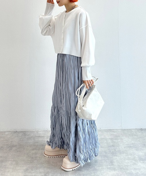 w closet（ダブルクローゼット）の「2WAYショルダーバッグ（ショルダーバッグ・レディース・サックスブルー/ブラック/ホワイト・FREE）」の11枚目の写真