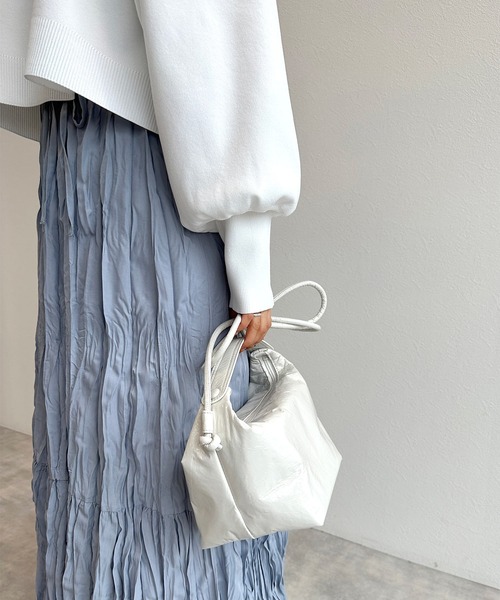 w closet（ダブルクローゼット）の「2WAYショルダーバッグ（ショルダーバッグ・レディース・サックスブルー/ブラック/ホワイト・FREE）」の12枚目の写真