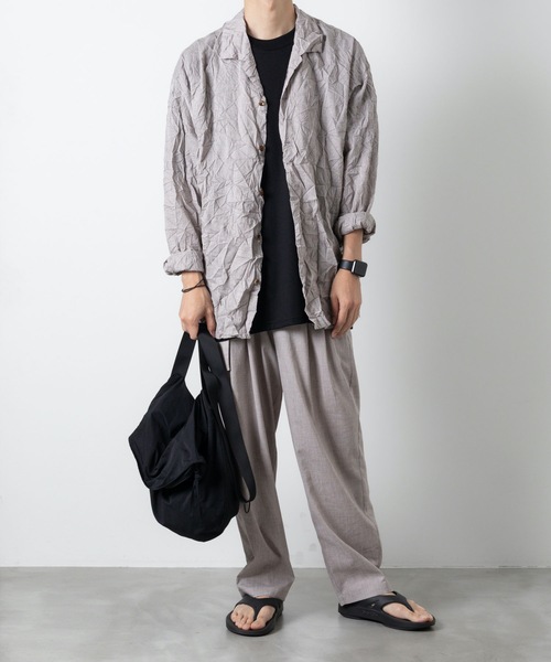 【LycoAn】リンコルドPUシャツ /合成皮革/トップス/シワ加工 Amazon.co.jp: [シップス] ベンチマーキング シャツ BENCH