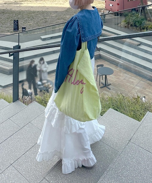 Alley by w closet（アリーバイダブルクローゼット）の「【Alley】フリルティアードスカート（スカート・レディース・オフホワイト/スミクロ/アイボリー・FREE）」の5枚目の写真