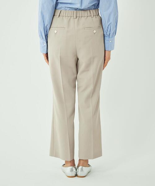 green label relaxing（グリーンレーベルリラクシング）の「［size SHORT/TALLあり］クリスプツイル ストレート パンツ ◇No06◇（その他パンツ・レディース・ベージュ/ケリー/ネイビー・SHORT/38/40/TALL/34/36/44/42）」の18枚目の写真