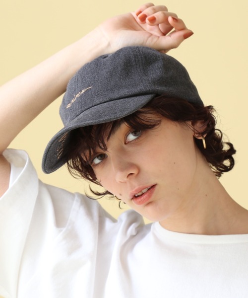 AVIREX（アヴィレックス）の「SCRIBBLING CAP/ スクリブリング キャップ（キャップ・レディース・ホワイト系2/その他6/ブラック・F）」の2枚目の写真