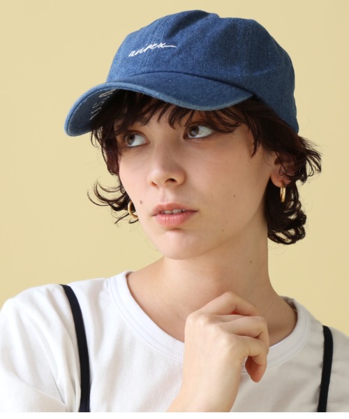 AVIREX（アヴィレックス）の「SCRIBBLING CAP/ スクリブリング キャップ（キャップ・レディース・ホワイト系2/その他6/ブラック・F）」の6枚目の写真