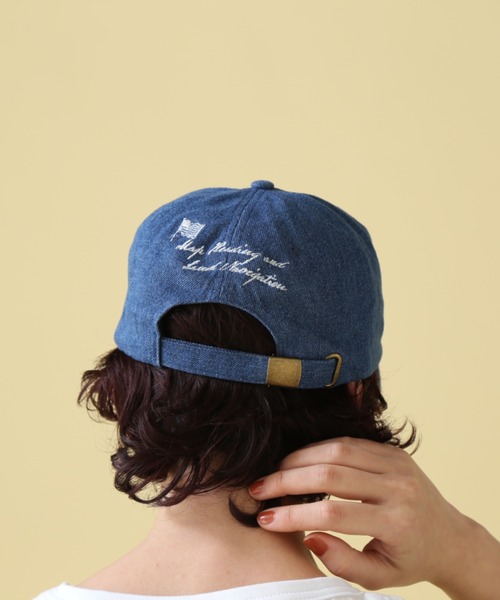 AVIREX（アヴィレックス）の「SCRIBBLING CAP/ スクリブリング キャップ（キャップ・レディース・ホワイト系2/その他6/ブラック・F）」の9枚目の写真