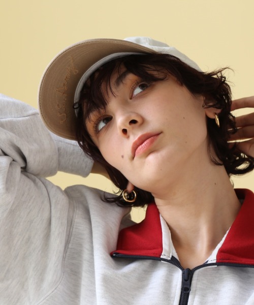 AVIREX（アヴィレックス）の「SCRIBBLING CAP/ スクリブリング キャップ（キャップ・レディース・ホワイト系2/その他6/ブラック・F）」の11枚目の写真