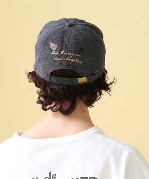 AVIREX（アヴィレックス）の「SCRIBBLING CAP/ スクリブリング キャップ（キャップ・レディース・ホワイト系2/その他6/ブラック・F）」の19枚目の写真