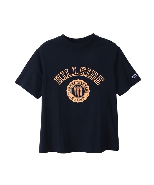 Champion(チャンピオン)の「【Champion/チャンピオン】レディース ショートスリーブTシャツ(Tシャツ/カットソー・レディース・グリーン系その他3/ブルー系その他/ネイビー/ホワイト・LARGE/MEDIUM)」の4枚目の写真