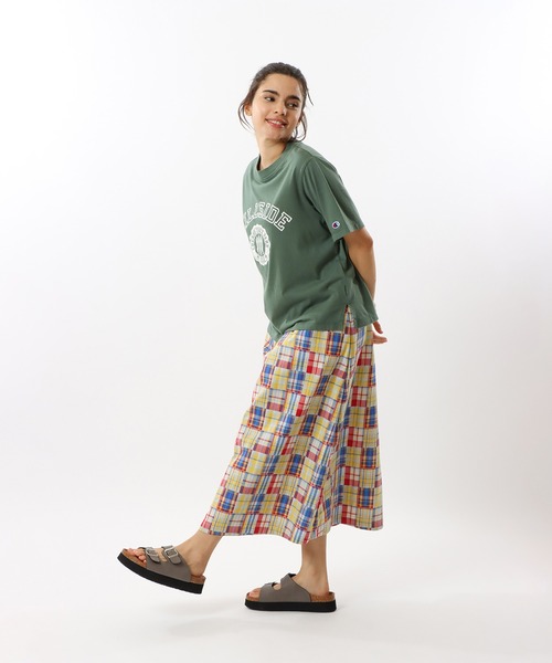 Champion(チャンピオン)の「【Champion/チャンピオン】レディース ショートスリーブTシャツ(Tシャツ/カットソー・レディース・グリーン系その他3/ブルー系その他/ネイビー/ホワイト・LARGE/MEDIUM)」の7枚目の写真
