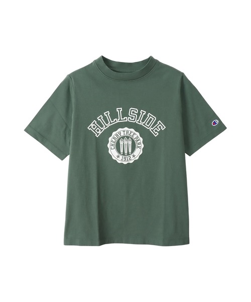 Champion(チャンピオン)の「【Champion/チャンピオン】レディース ショートスリーブTシャツ(Tシャツ/カットソー・レディース・グリーン系その他3/ブルー系その他/ネイビー/ホワイト・LARGE/MEDIUM)」の12枚目の写真