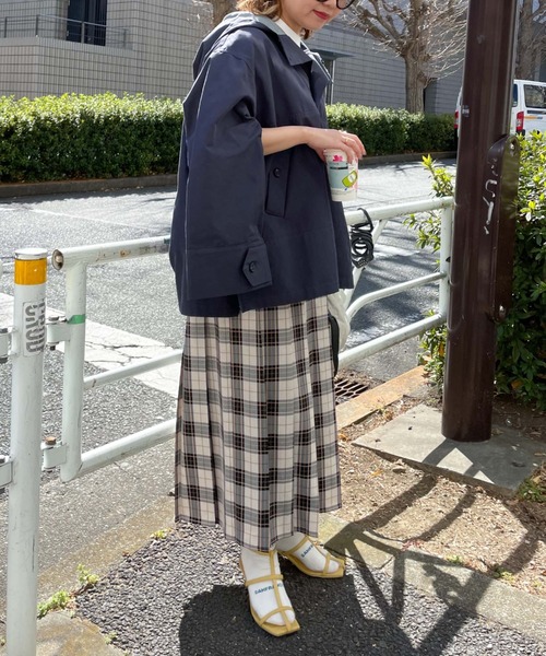 archives（アルシーヴ）の「【Limited item】ANORAK HOODIE（マウンテンパーカー・レディース・ベージュ/ネイビー・MEDIUM）」の21枚目の写真