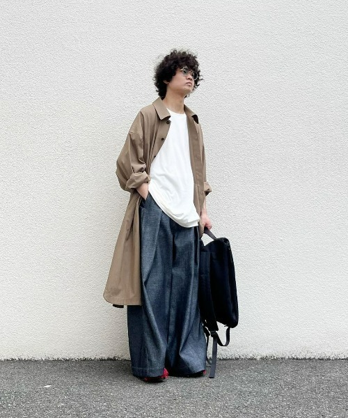 VOAAOV（ヴォアーブ）の「【VOAAOV】LOOSE DENIM Tuck Wide