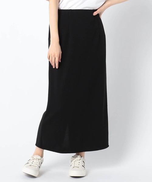 Grand PARK（グランドパーク）の「後ろスリット入りタイトスカート（スカート・レディース・ブラウン/グリーン/ブラック・FREE）」の2枚目の写真