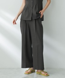SENSE OF PLACE by URBAN RESEARCH | 『堀田真由さん着用』リネンライクタックワイドパンツ(スラックス)