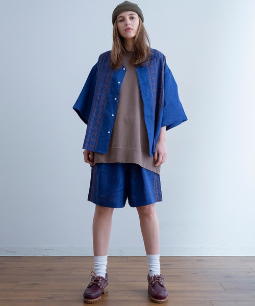 Universal Style Wear(ユニバーサルスタイルウェア)の「Universal Style Wear キューバ パンツ(その他パンツ・メンズ・ナチュラル/ネイビー/グレー/ブラック・LARGE/X-LARGE/MEDIUM)」の11枚目の写真