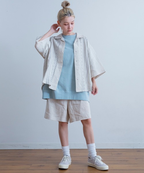 Universal Style Wear(ユニバーサルスタイルウェア)の「Universal Style Wear キューバ パンツ(その他パンツ・メンズ・ナチュラル/ネイビー/グレー/ブラック・LARGE/X-LARGE/MEDIUM)」の9枚目の写真