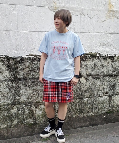 Candy Stripper（キャンディストリッパー）の「MY FAVORITE Tシャツ（Tシャツ/カットソー・レディース・レッド/ライトブルー/ブラック/オフホワイト・2/3/4）」の13枚目の写真