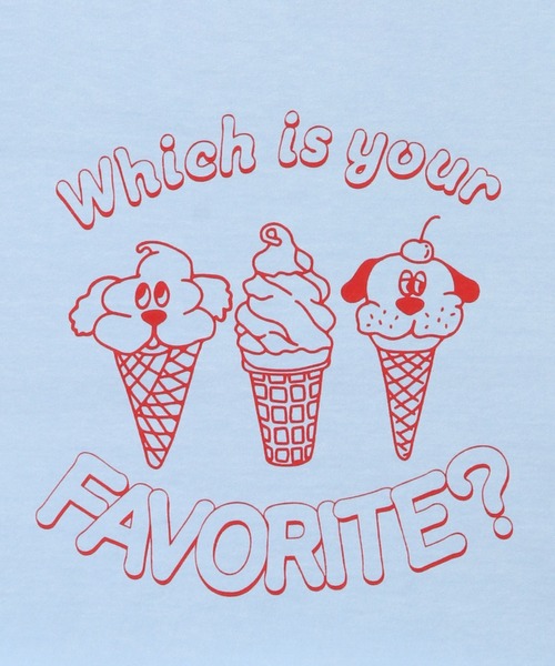 Candy Stripper（キャンディストリッパー）の「MY FAVORITE Tシャツ（Tシャツ/カットソー・レディース・レッド/ライトブルー/ブラック/オフホワイト・2/3/4）」の14枚目の写真