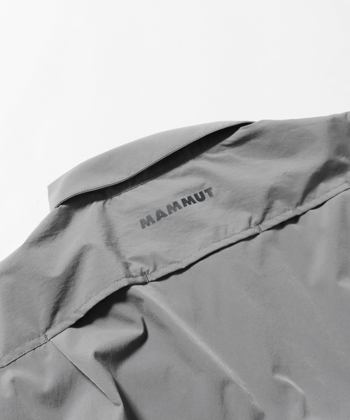 Mammut(マムート)の「MAMMUT/マムート Seon Shirt AF Men 半袖シャツ(シャツ/ブラウス・メンズ・ホワイト/ダークグレー/ブラック/ライトグリーン・XL/M/L)」の18枚目の写真