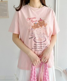 パーティーベアーオーバーTシャツ