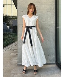 SNIDEL（スナイデル）の「レースボリュームワンピース（ワンピース  