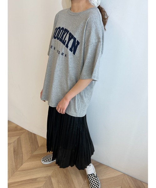 WC(ダブル シー)の「BROOKLYNビッグT(Tシャツ/カットソー・レディース・ホワイト/ネイビー/グレー・FREE)」の5枚目の写真
