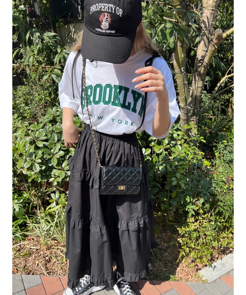 WC(ダブル シー)の「BROOKLYNビッグT(Tシャツ/カットソー・レディース・ホワイト/ネイビー/グレー・FREE)」の21枚目の写真