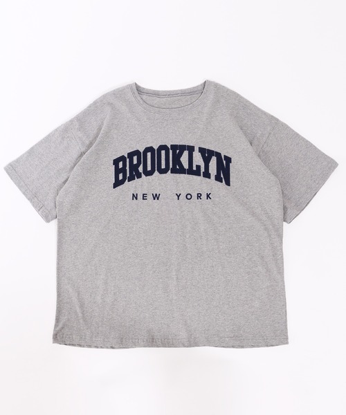 WC(ダブル シー)の「BROOKLYNビッグT(Tシャツ/カットソー・レディース・ホワイト/ネイビー/グレー・FREE)」の11枚目の写真