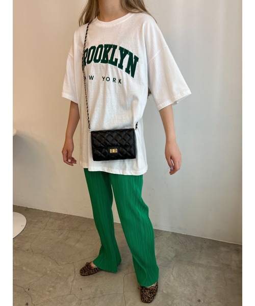 WC(ダブル シー)の「BROOKLYNビッグT(Tシャツ/カットソー・レディース・ホワイト/ネイビー/グレー・FREE)」の13枚目の写真