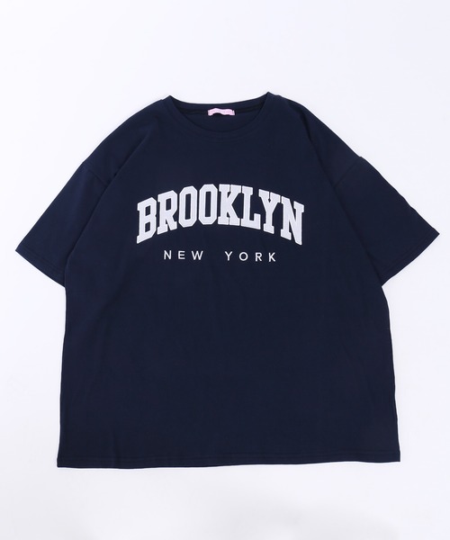 WC(ダブル シー)の「BROOKLYNビッグT(Tシャツ/カットソー・レディース・ホワイト/ネイビー/グレー・FREE)」の7枚目の写真