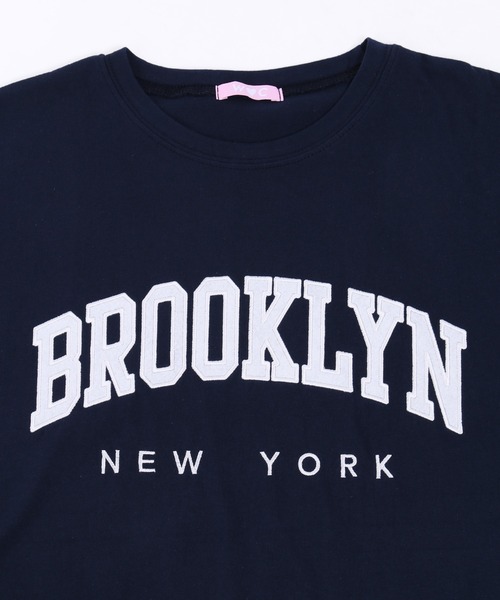 WC(ダブル シー)の「BROOKLYNビッグT(Tシャツ/カットソー・レディース・ホワイト/ネイビー/グレー・FREE)」の12枚目の写真