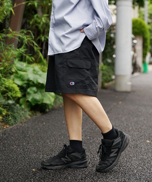Champion(チャンピオン)の「Champion/チャンピオン 7-INCH TAKE A HIKE CARGO SHORT カーゴショーツ(カーゴパンツ・メンズ・ネイビー/グリーン/ブラック・M/L/XL)」の10枚目の写真