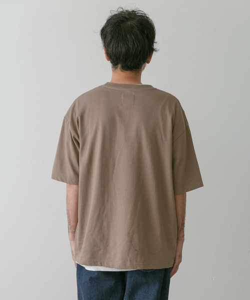 Snow Peak(スノーピーク)の「『別注』snow peak apparel×DOORS 20th PocketLogoTee(Tシャツ/カットソー・メンズ・ベージュ/グレー/ホワイト/ブラック・MEDIUM/LARGE)」の16枚目の写真