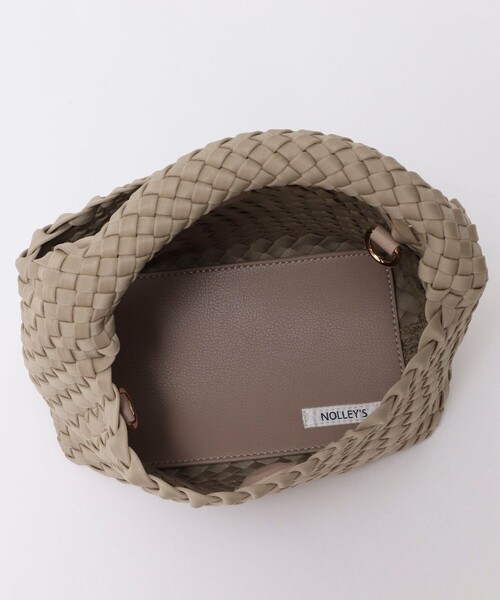 NOLLEY’S（ノーリーズ）の「メッシュワンハンドルバッグ（ショルダーバッグ・レディース・ラベンダー/ブラック/オフホワイト/ベージュ・FREE）」の19枚目の写真